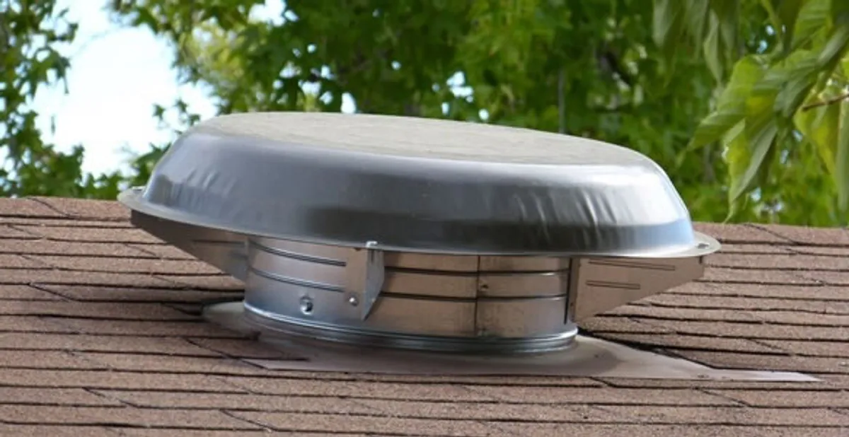 attic fan installation services with low-profile roof ventilation unit in Reno, NV