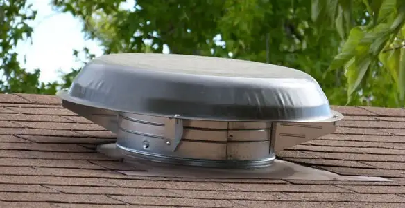 attic fan installation services with low-profile roof ventilation unit in Reno, NV