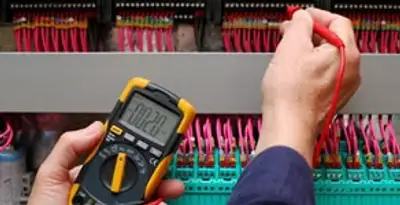 electrical service showing professional testing and troubleshooting of electrical panel by licensed electricians in Reno, NV