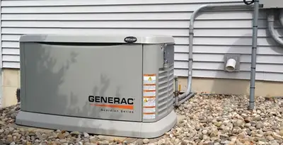 generator installation service featuring outdoor standby generator setup by licensed electricians in Reno, NV