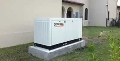 generator installation service showing standby generator professionally installed for residential power backup in Reno, NV