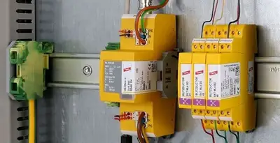 lightning surge protection system with surge suppressors installed by electrical service professionals in Reno, NV