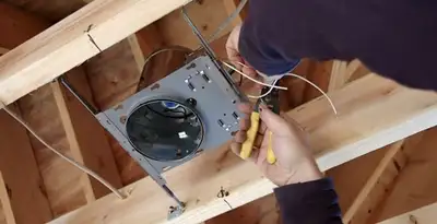 Professional recessed lighting installation with electrical wiring by licensed electricians in Reno, NV