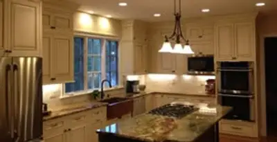 Recessed lighting installation enhancing interior lighting by professional electricians in Reno, NV