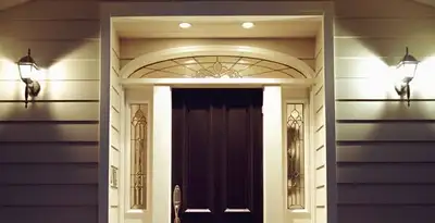 security light installation services with professionally installed entryway lighting in Reno, NV